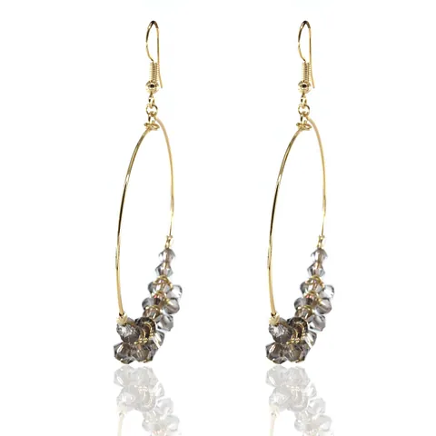 Jo Harpur's Grey Onyx Hoops